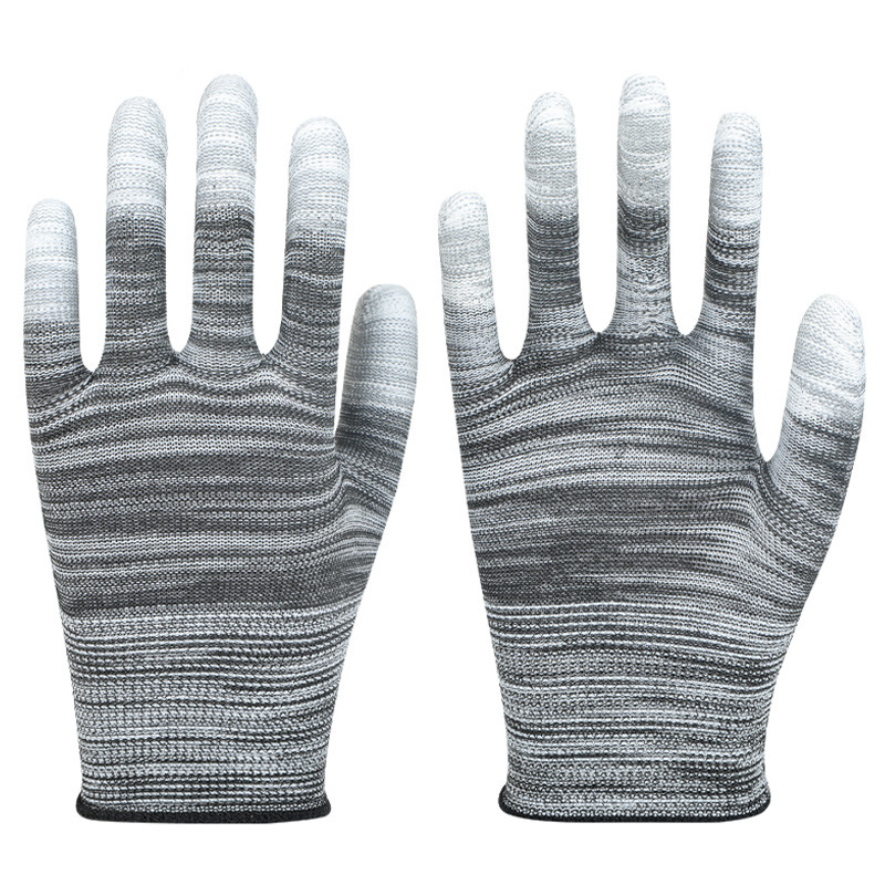 Colored Nylon PU-coated Safety Gloves 5 Colored Nylon PU-coated Safety Gloves - Image 5