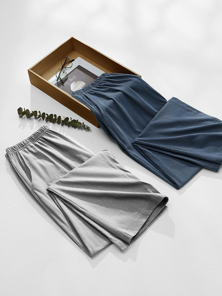 Cotton Loose And Comfortable Men's Sleeping Pants 3 Cotton Loose And Comfortable Men's Sleeping Pants - Image 3