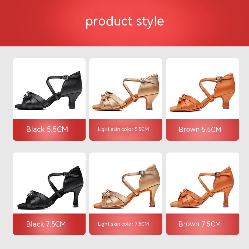 Latin High Heel Dancing Shoes 5 Latin High Heel Dancing Shoes - Image 5