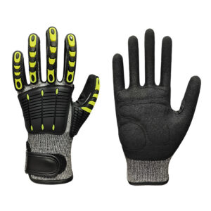 Heavy Duty TPR Impact Gloves - Cut Resistant & Anti-Slip Grip
