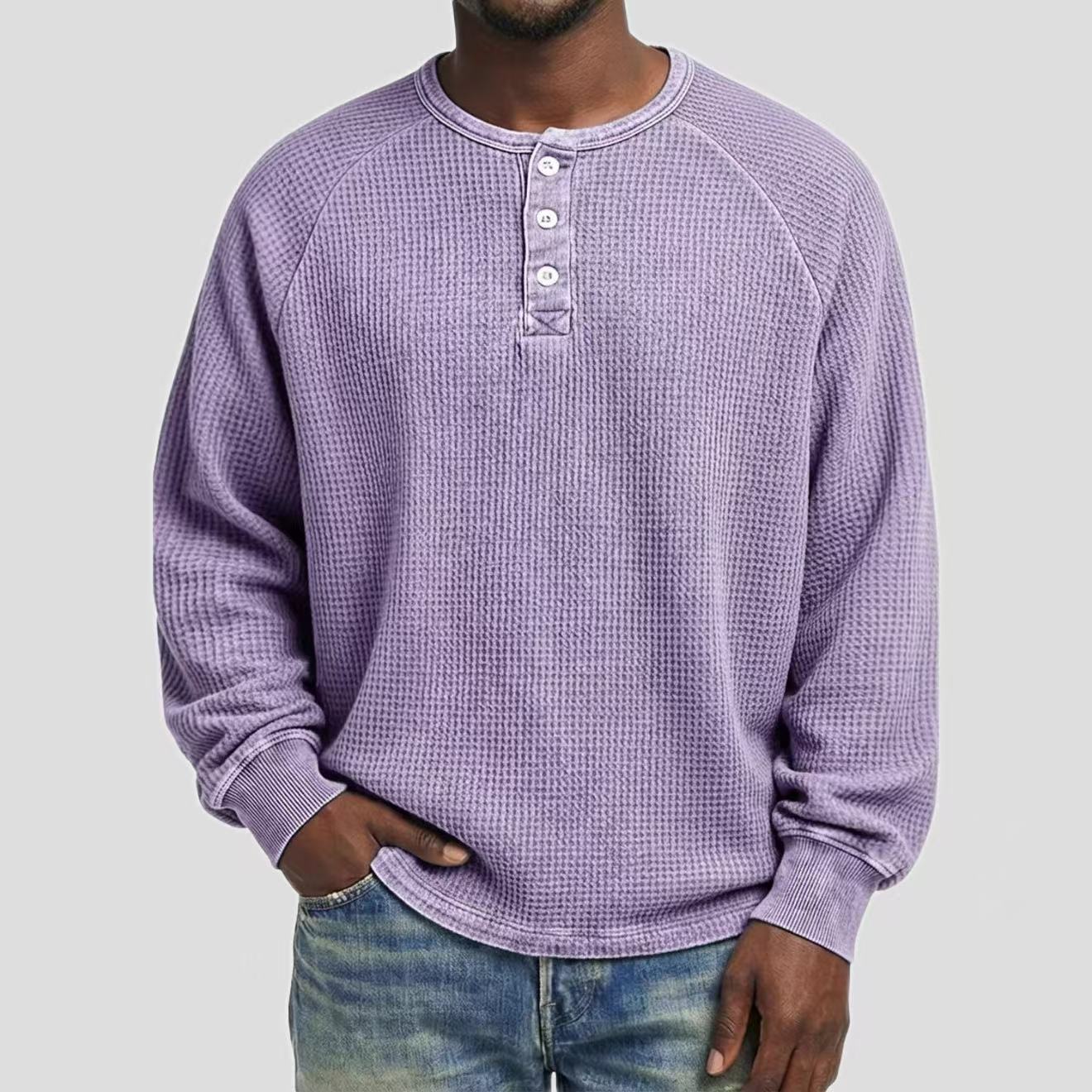 Men's Printed Casual Long-sleeve Shirt 1 Men's Printed Casual Long-sleeve Shirt