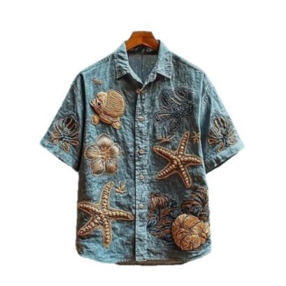 Retro style 3D Printed Short Sleeve Shirt 4 Retro style 3D Printed Short Sleeve Shirt - Image 4