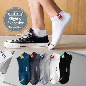 Odor-resistant Sweat-absorbing, Seamless Socks