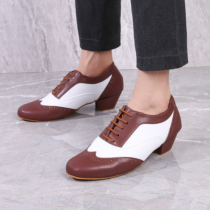 Leather Ballroom Dancing Shoes For Adults 2 Leather Ballroom Dancing Shoes For Adults - Image 2