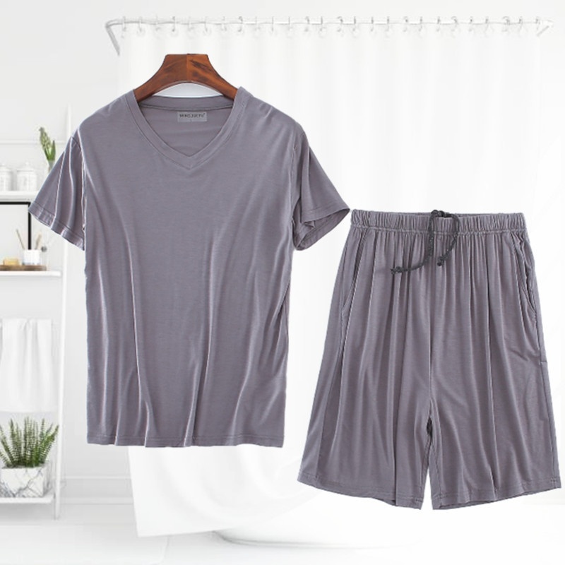 Men's Short Sleeved Shorts Set 1 Men's Short Sleeved Shorts Set