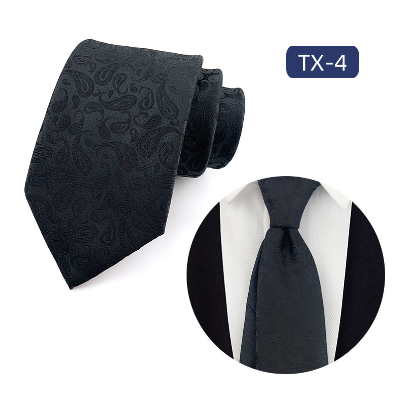 Men's Jacquard Woven Business Tie 4 Men's Jacquard Woven Business Tie - Image 4