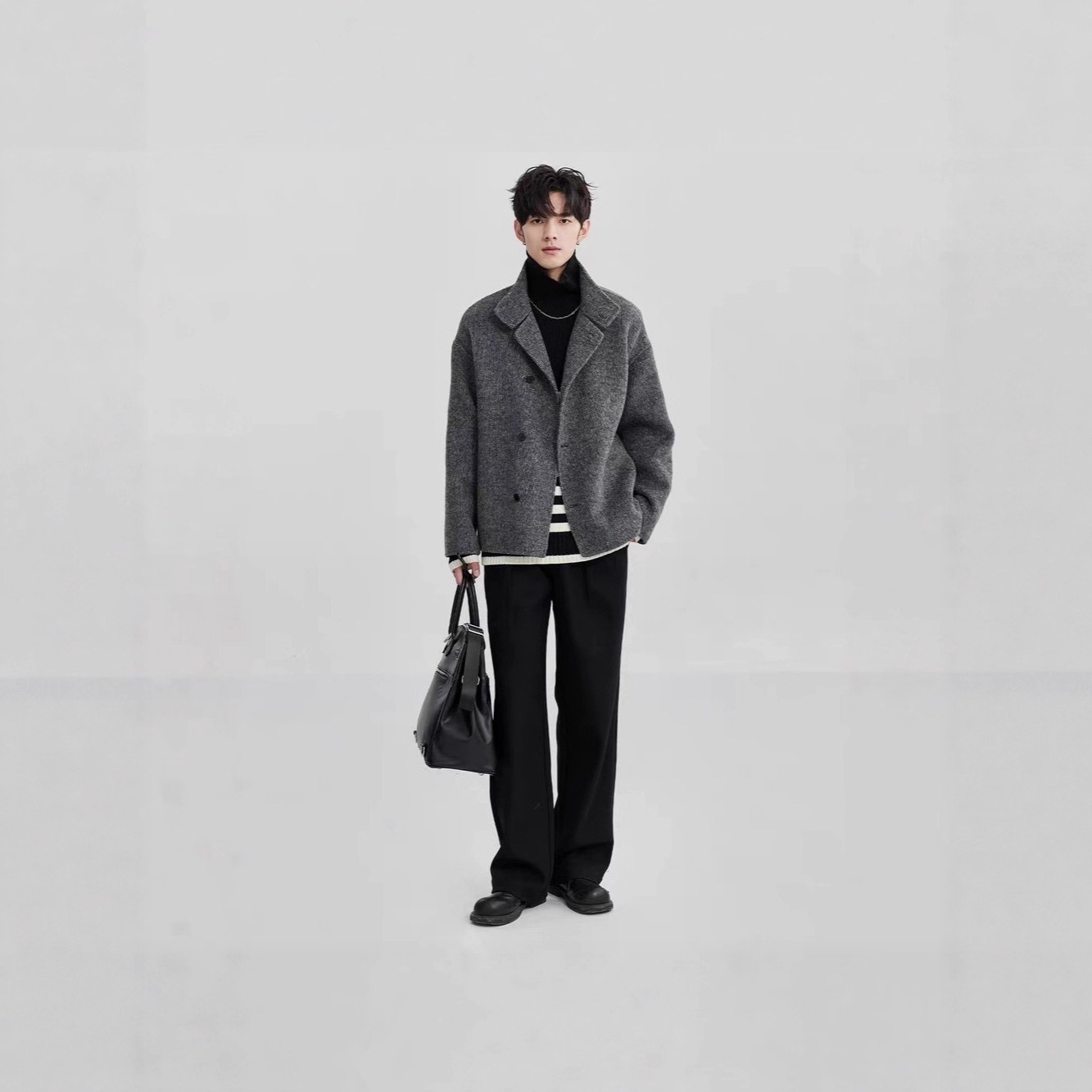 High-end Wool Coat For Men 3 High-end Wool Coat For Men - Image 3