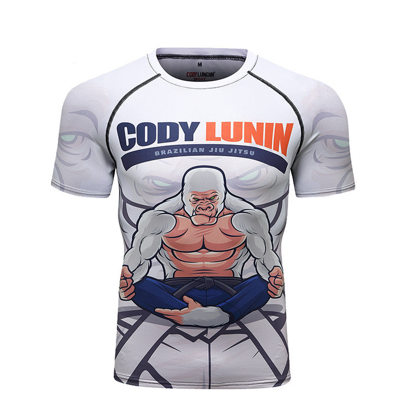 3D Digital Printing Short-sleeved T-shirt 2 3D Digital Printing Short-sleeved T-shirt - Image 2