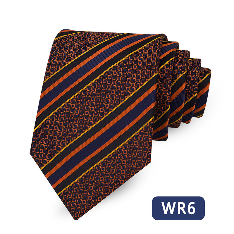 Men's Fashionable Formal Striped Tie 7 Men's Fashionable Formal Striped Tie - Image 7
