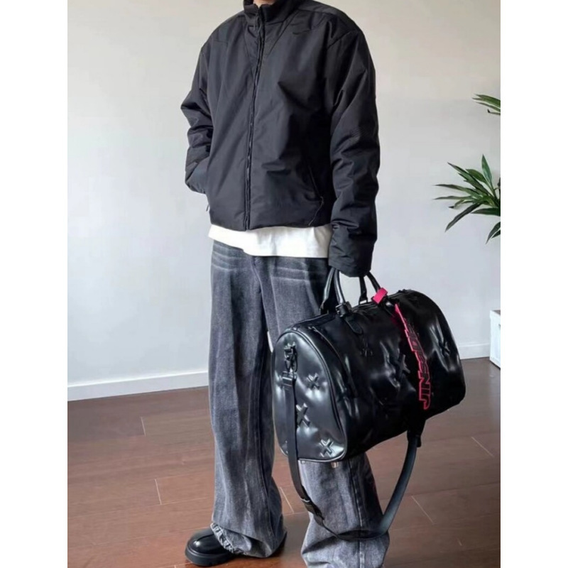 Men's Retro Stand-Collar Cotton Jacket 6 Men's Retro Stand-Collar Cotton Jacket - Image 6