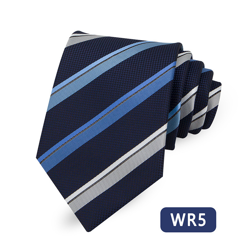 Men's Fashionable Formal Striped Tie 9 Men's Fashionable Formal Striped Tie - Image 9