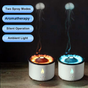 Ultrasonic Essential Oil Humidifier Volcano Aromatherapy Machine Spray