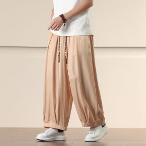 Men's Retro Plus Size Harem Pants