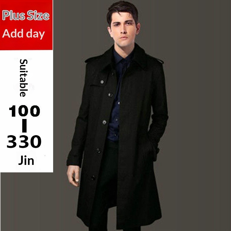 Loose-fitting Single-breasted Casual And Stylish Plus-size Coat 2 Loose-fitting Single-breasted Casual And Stylish Plus-size Coat - Image 2