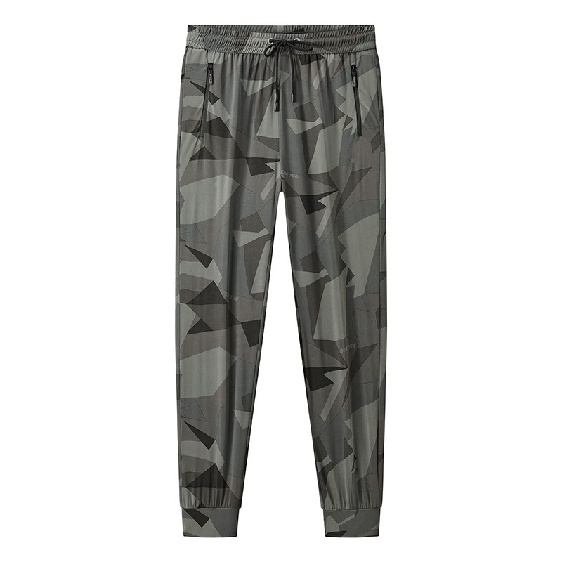 Camouflage Loose-Fit Plus-Size Stretch Quick-Dry Sports Trousers 6 Camouflage Loose-Fit Plus-Size Stretch Quick-Dry Sports Trousers - Image 6