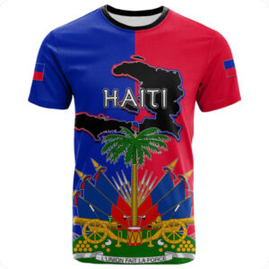 3D Sea Map Pattern T-Shirt