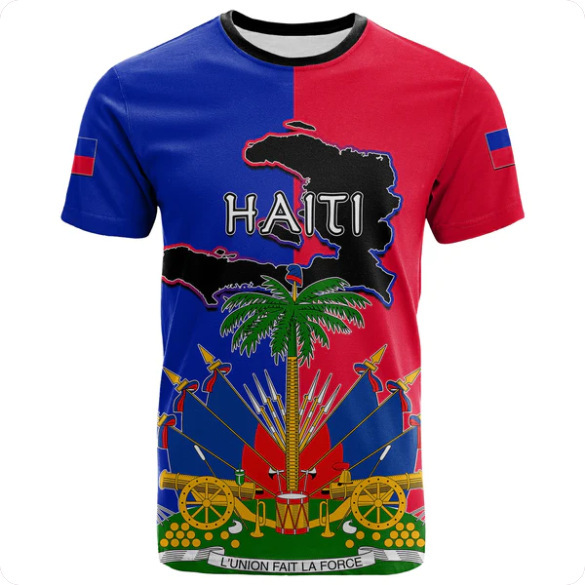3D Sea Map Pattern T-Shirt 1 3D Sea Map Pattern T-Shirt