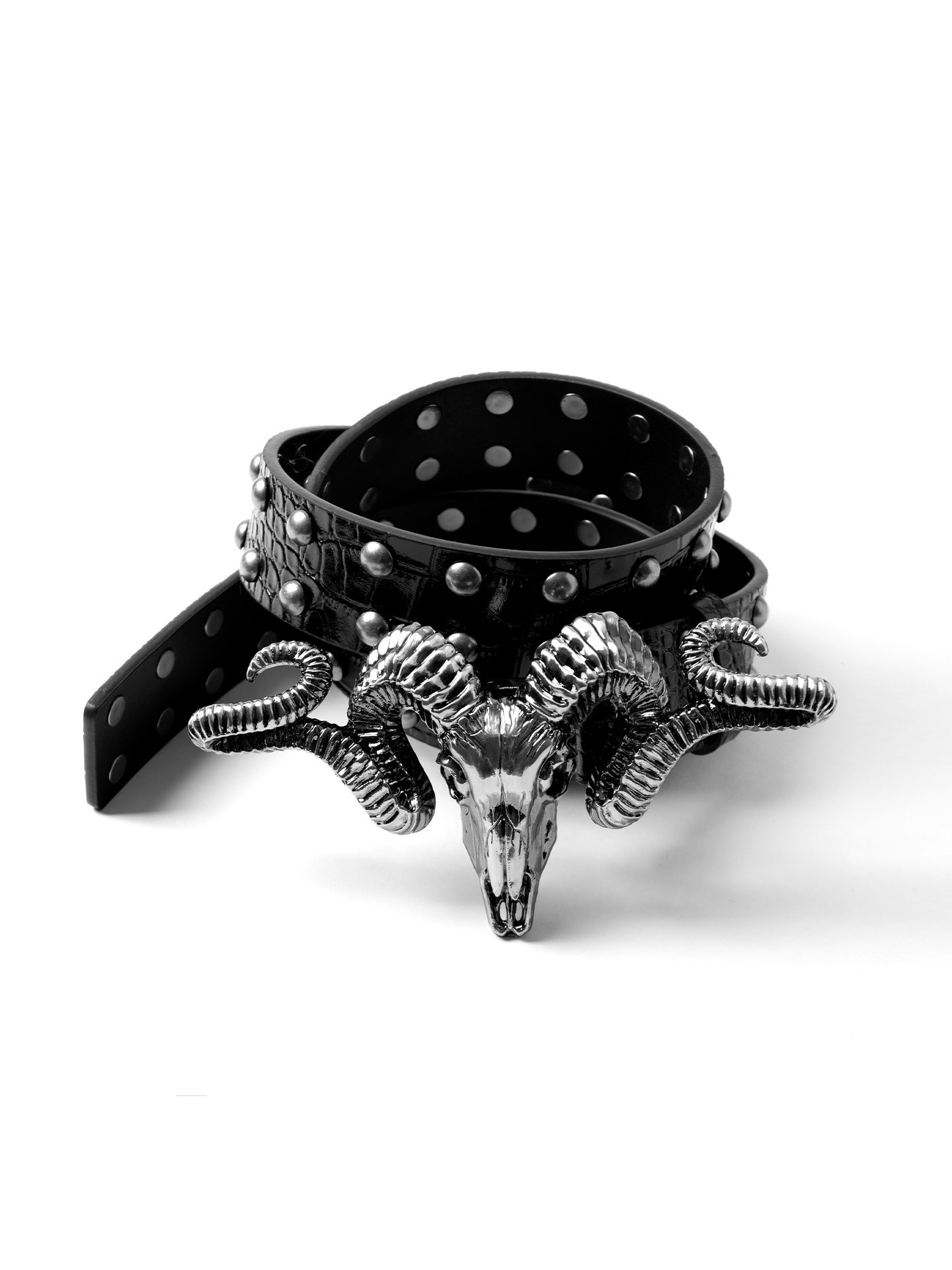 Skull And Sheep-head Belt 5 Skull And Sheep-head Belt - Image 5