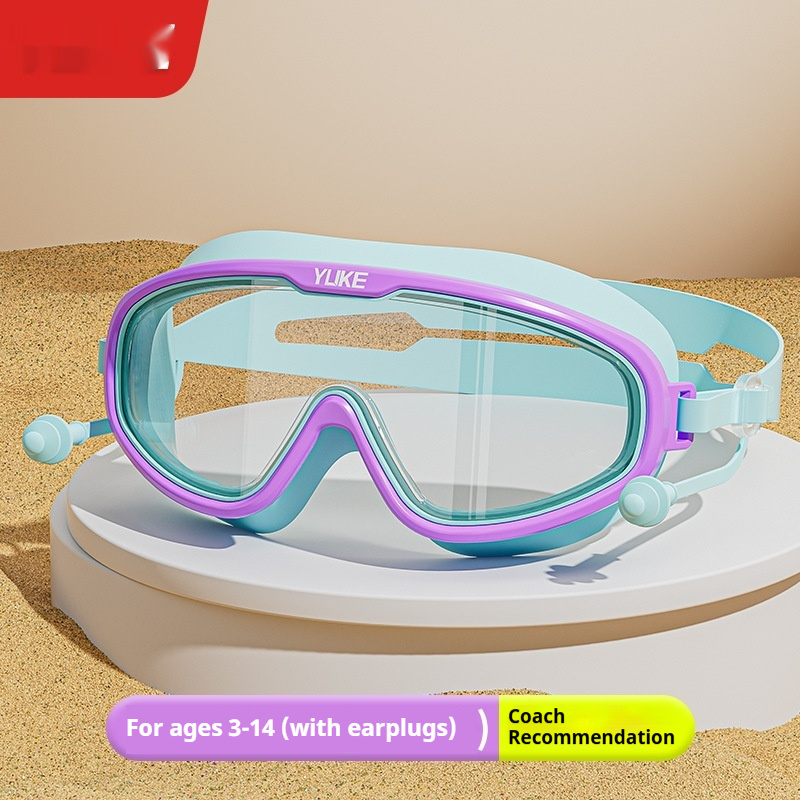 Children's Swimming Goggles Waterproof Anti Fog And Nose Protection Integrated Design 4 Children's Swimming Goggles Waterproof Anti Fog And Nose Protection Integrated Design - Image 4