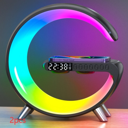 New Intelligent LED Lamp Bluetooth Speaker Wireless Charger 3 New Intelligent LED Lamp Bluetooth Speaker Wireless Charger - Image 3