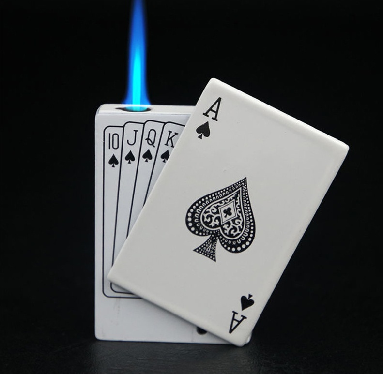 Poker Card Metal Windproof 5 Poker Card Metal Windproof - Image 5