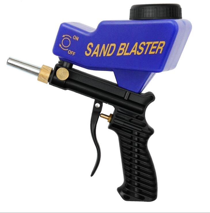 Portable Gravity Sandblasting Gun Pneumatic Set 1 Portable Gravity Sandblasting Gun Pneumatic Set