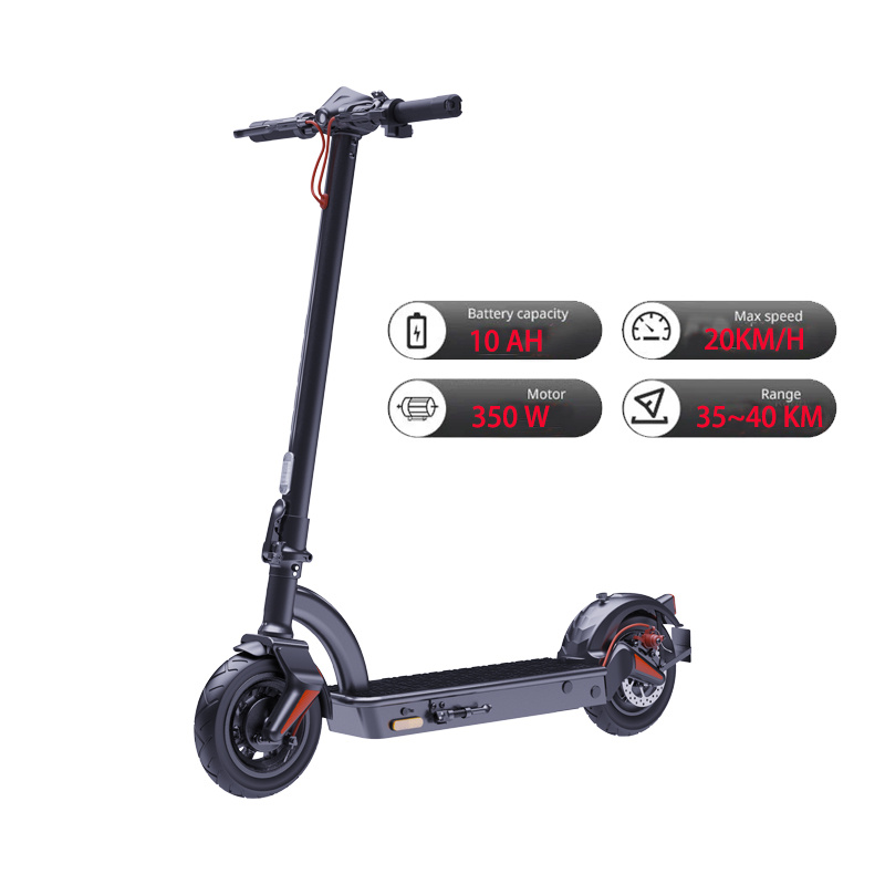 10 Inch Electric Scooter 36V 10AH 350W For Adults Foldable Commuting E-scooter, Max Speed 16mph & Range 25 Miles, 260Lbs Max Load 1 10 Inch Electric Scooter 36V 10AH 350W For Adults Foldable Commuting E-scooter, Max Speed 16mph & Range 25 Miles, 260Lbs Max Load