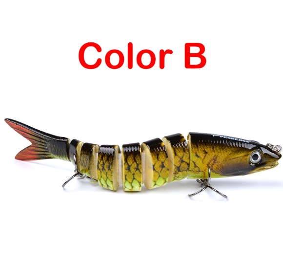 Artificial Multi Jointed Fishing Lures 10 Artificial Multi Jointed Fishing Lures - Image 10