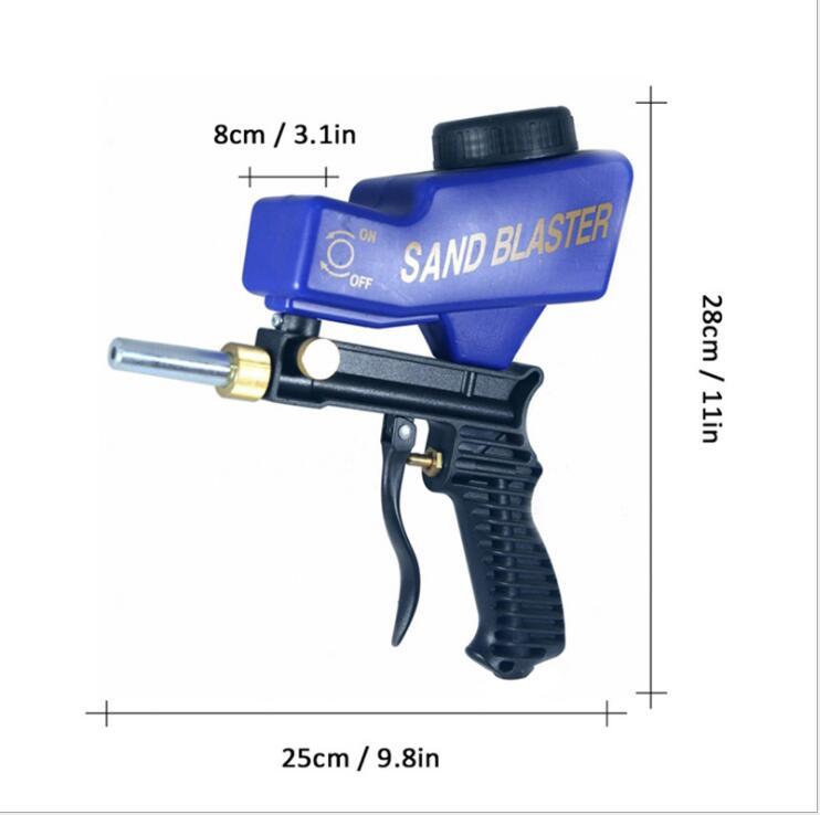 Portable Gravity Sandblasting Gun Pneumatic Set 7 Portable Gravity Sandblasting Gun Pneumatic Set - Image 7