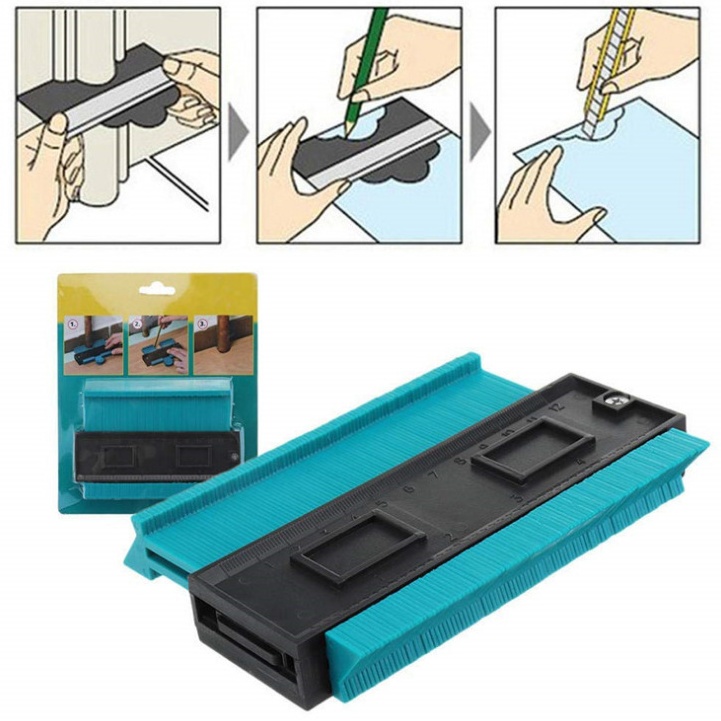 Radial Ruler Contour Gauge Taker Profile Gauge 6 Radial Ruler Contour Gauge Taker Profile Gauge - Image 6