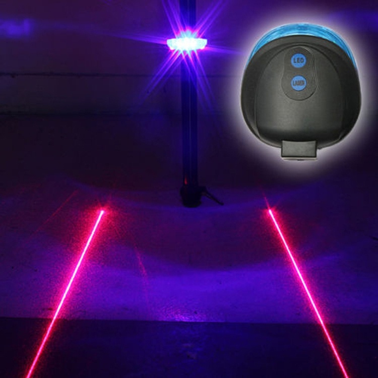 Bicycle Tail Light 5 LED 2 Laser 7 Bicycle Tail Light 5 LED 2 Laser - Image 7