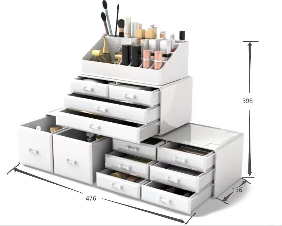 Cosmetics Storage Box 10 Cosmetics Storage Box - Image 10