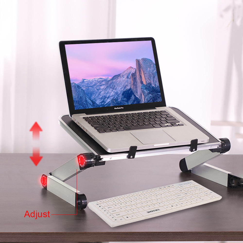 Foldable Laptop Stand Ergonomic Desk Tablet Holder 1 Foldable Laptop Stand Ergonomic Desk Tablet Holder