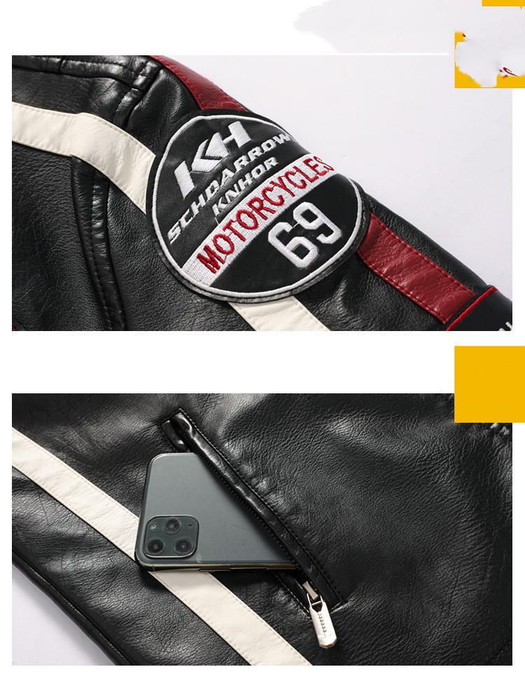 Men's Motorcycle Leather Suit 5 Men's Motorcycle Leather Suit - Image 5