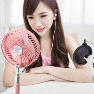 Mini Folding Retractable Fan Dorm USB Charging