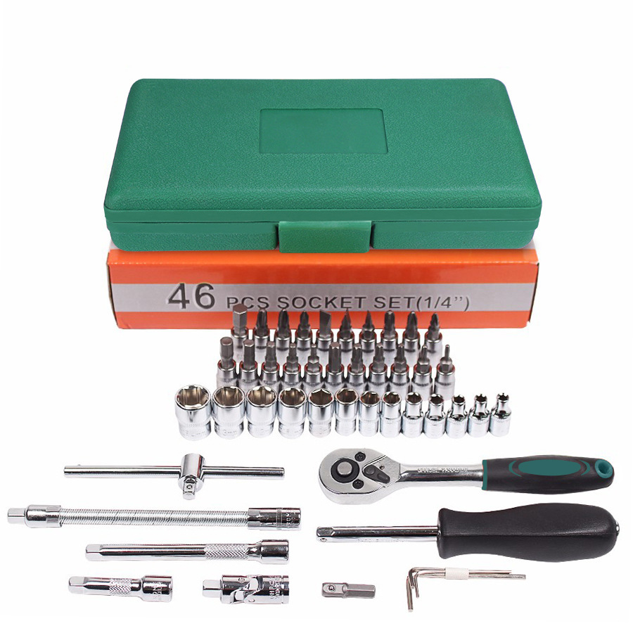 Car Repair Tool 46pcs Inch Socket Set 2 Car Repair Tool 46pcs Inch Socket Set - Image 2