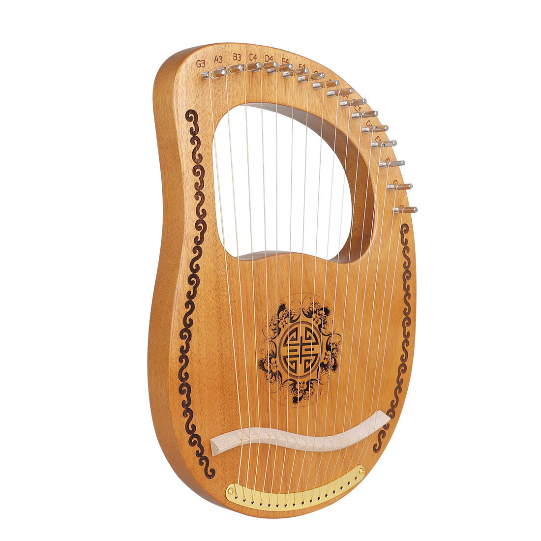 Small Harp, Portable Musical Instrument 3 Small Harp, Portable Musical Instrument - Image 3