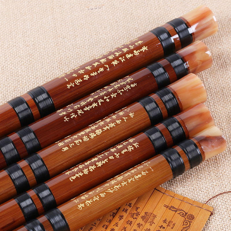 Bamboo Flute Woodwind C D E F G Key Dizi Transversal Flauta 5 Colors 4 Bamboo Flute Woodwind C D E F G Key Dizi Transversal Flauta 5 Colors - Image 4