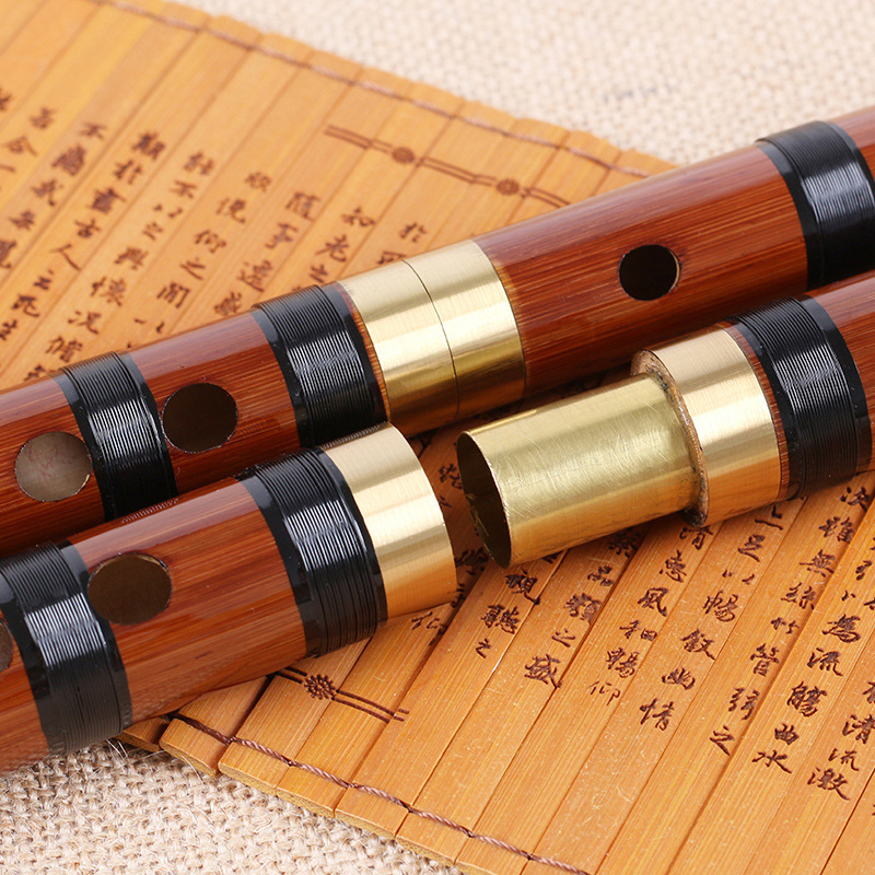 Bamboo Flute Woodwind C D E F G Key Dizi Transversal Flauta 5 Colors 5 Bamboo Flute Woodwind C D E F G Key Dizi Transversal Flauta 5 Colors - Image 5