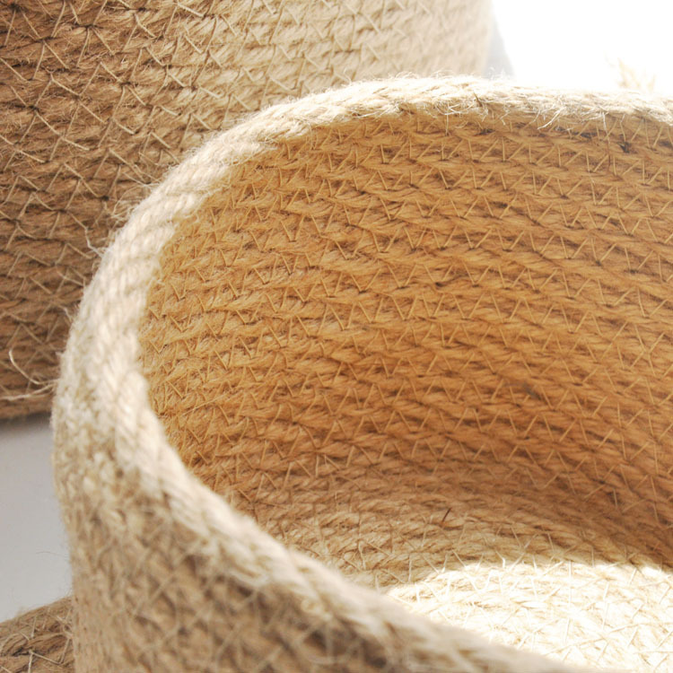 Japanese Style Linen Table Top Sundries Storage Basket 3 Japanese Style Linen Table Top Sundries Storage Basket - Image 3