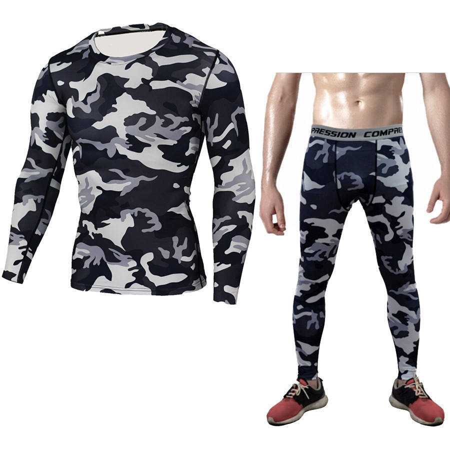 Camouflage Compression Base Layer Set 2 Camouflage Compression Base Layer Set - Image 2