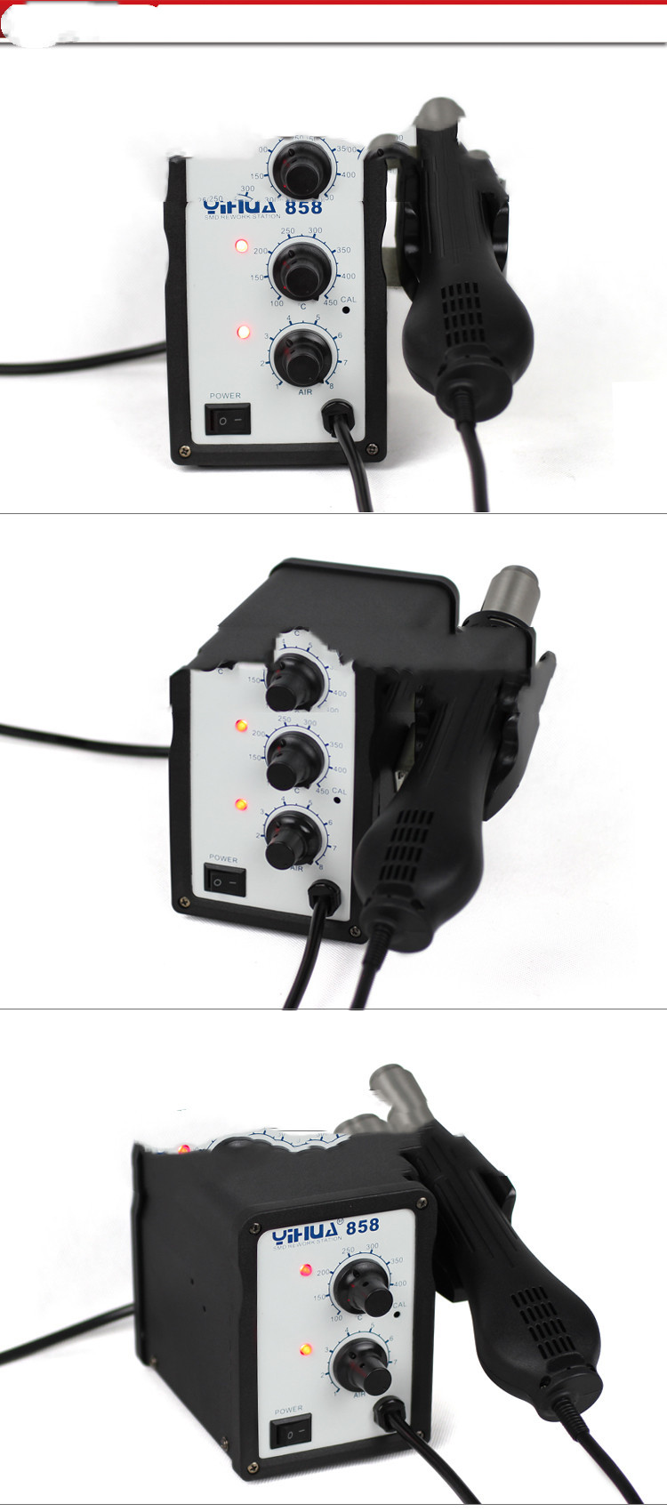 Advanced Fan Type Hot Air Desoldering Station Hot Air Gun 5 Advanced Fan Type Hot Air Desoldering Station Hot Air Gun - Image 5