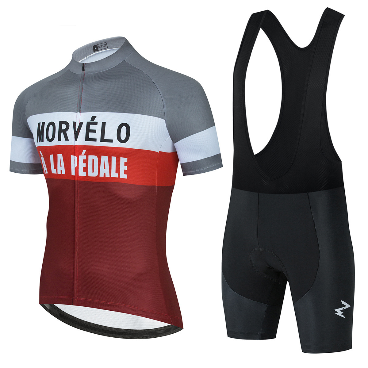 Short-Sleeved Cycling Jersey Suit Breathable Bicycle Sportswear Uniform Custom Cycling Jersey 5 Short-Sleeved Cycling Jersey Suit Breathable Bicycle Sportswear Uniform Custom Cycling Jersey - Image 5