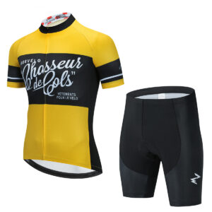 Short-Sleeved Cycling Jersey Suit Breathable Bicycle Sportswear Uniform Custom Cycling Jersey