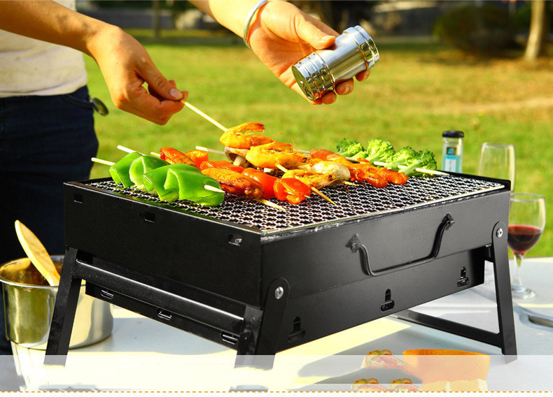 Portable Charcoal Folding BBQ Grill 3 Portable Charcoal Folding BBQ Grill - Image 3
