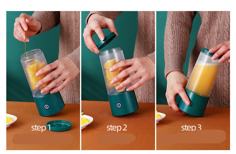 Rechargeable Portable Juicer Cup 10 Rechargeable Portable Juicer Cup - Image 10