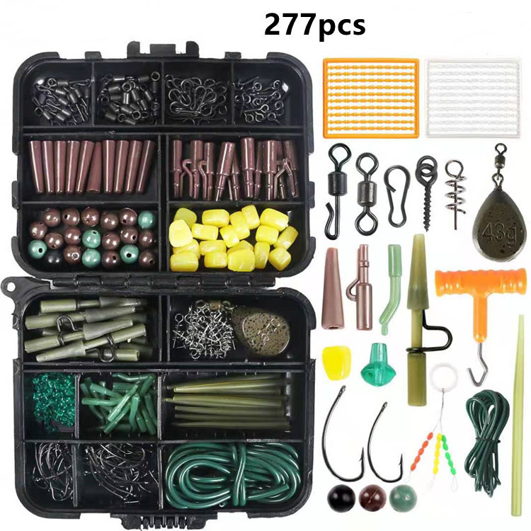 Fishing Gear Suit, Hook Swivel, Blocking Beans, Fishing Accessories 1 Fishing Gear Suit, Hook Swivel, Blocking Beans, Fishing Accessories