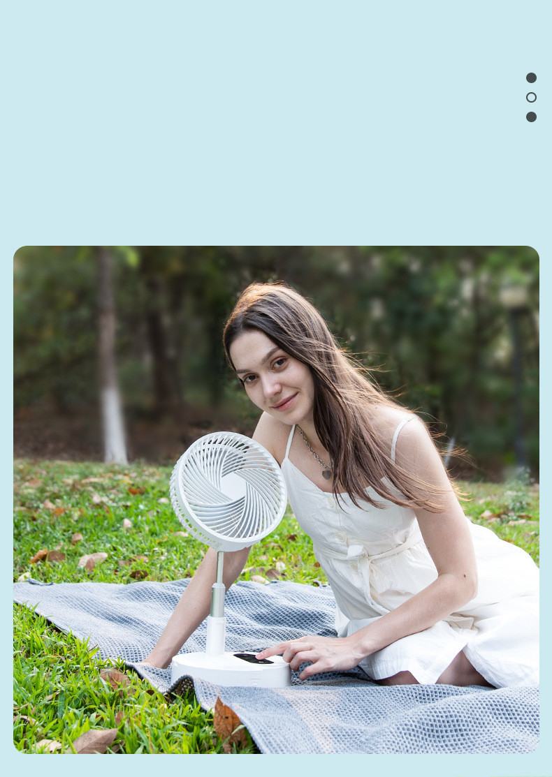 Portable Retractable USB Charging Fan 8 Portable Retractable USB Charging Fan - Image 8