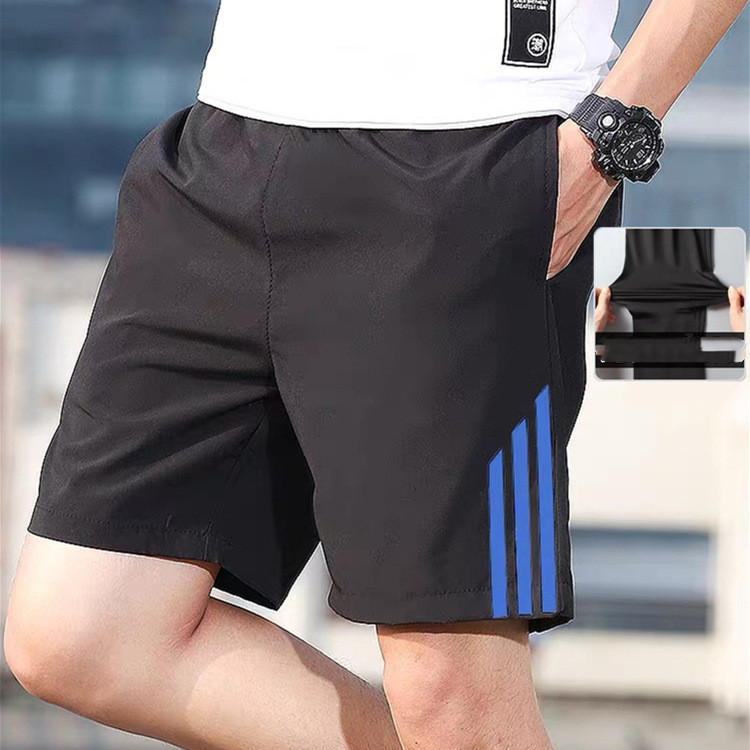 Three-bar Shorts Men's Sports Pants Quick-drying 4 Three-bar Shorts Men's Sports Pants Quick-drying - Image 4