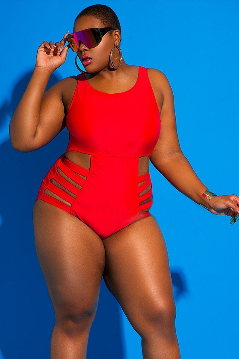 Women's Plus Size Swimsuit 4 Women's Plus Size Swimsuit - Image 4